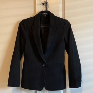 EXPRESS Blazer / Suit Jacket in Black